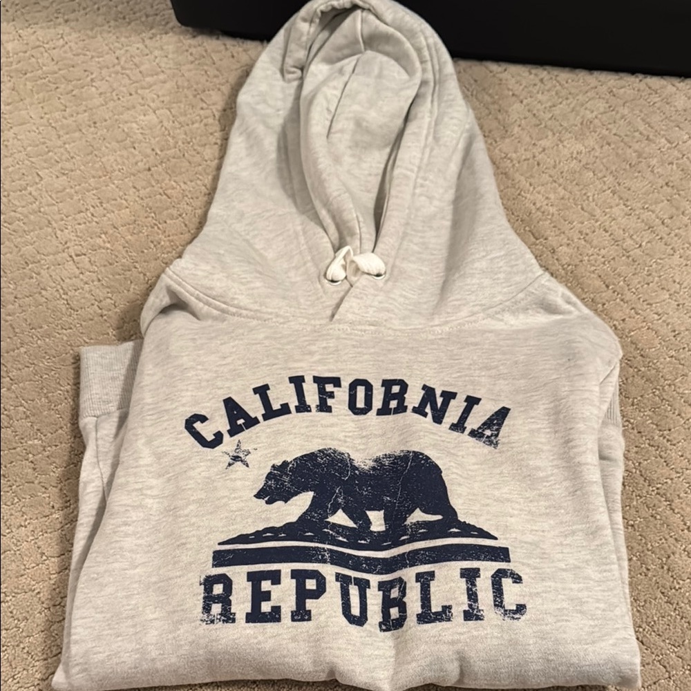 California Republic Gray Hoodie